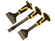 Roughneck Chisel & Bolster 3 Piece Set 76 x 254mm 70 x 216mm & 254 x 25mm – – Now available at MTN Shop UK.