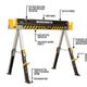 Roughneck COLT 600E Sawhorse (Twin Pack)