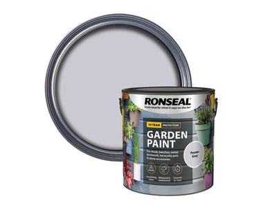 Ronseal  Garden Paint Pewter Grey 2.5 litre