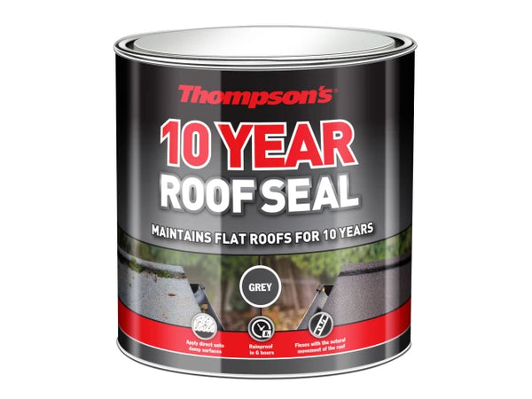 Ronseal Thompson's 10 Year Roof Seal Grey 4 litre – – Now available at MTN Shop UK.