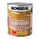 Ronseal  Interior Varnish Quick Dry Gloss Light Oak Gloss 750ml