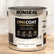 Ronseal One Coat Everywhere Interior Paint Pure Brilliant White Matt 2.5 litre