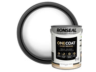 Ronseal One Coat Everywhere Interior Paint Pure Brilliant White Matt 5 litre – – Now available at MTN Shop UK. - imagen 4
