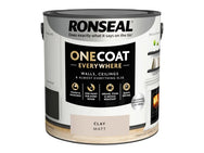 Ronseal One Coat Everywhere Interior Paint Clay Matt 2.5 litre – – Now available at MTN Shop UK. - imagen 3