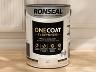 Ronseal One Coat Everywhere Interior Paint Clay Matt 5 litre – – Now available at MTN Shop UK.