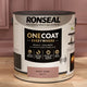 Ronseal One Coat Everywhere Interior Paint Hazy Pink Matt 2.5 litre