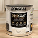 Ronseal One Coat Everywhere Interior Paint Oatmeal Matt 2.5 litre