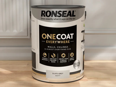 Ronseal One Coat Everywhere Interior Slate Grey Matt 5 litre – – Now available at MTN Shop UK.