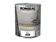 Ronseal One Coat Tile Paint White Satin 750ml – – Now available at MTN Shop UK.