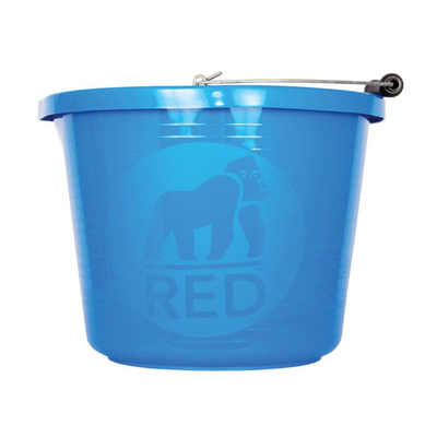 Red Gorilla  Premium Bucket 14 litre (3 gallon) - Blue