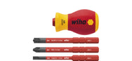 Wiha SoftFinish® electric slimVario Stubby Screwdriver Set, 4 Piece – – Now available at MTN Shop UK.