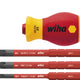 Wiha SoftFinish® electric slimVario Stubby Screwdriver Set, 4 Piece