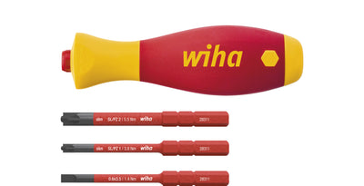 Wiha SoftFinish® electric slimVario Screwdriver Set, 4 Piece – – Now available at MTN Shop UK.
