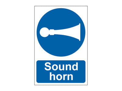 Scan Sound Horn - PVC Sign 200 x 300mm – – Now available at MTN Shop UK.
