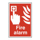 Scan Fire Alarm - PVC Sign 200 x 300mm