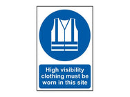 Scan High Visibility Jackets Must Be Worn In This Site - PVC Sign 200 x 300mm – – Now available at MTN Shop UK.