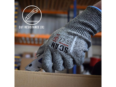 Scan PU Palm Cut D Gloves – second image