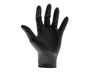 Scan Black Heavy-Duty Nitrile Disposable Gloves Medium Size 7 (Box of 100) – – Now available at MTN Shop UK.