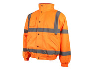 Scan Hi-Vis Bomber Jacket Orange - L (44in) – – Now available at MTN Shop UK.