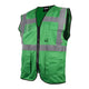 Scan Hi-Vis Utility Green Waistcoat - L (44in)