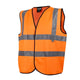 Scan Hi-Vis Waistcoat Orange - XXXL (56in)