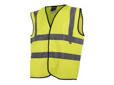 Scan Hi-Vis Waistcoat Yellow - M (41in) – – Now available at MTN Shop UK.
