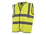 Scan Hi-Vis Waistcoat Yellow - L (44in) – – Now available at MTN Shop UK.
