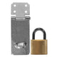 Scan Hasp and Staple 89mm + 40mm Padlock