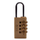 Scan Brass Combination Padlock 20mm