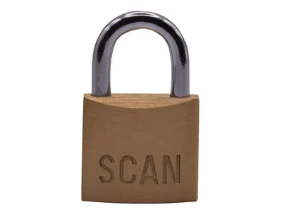 Scan Brass Padlock 30mm – – Now available at MTN Shop UK.