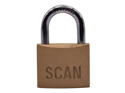 Scan Brass Padlock 40mm Keyed Alike Pack of 2 – – Now available at MTN Shop UK.