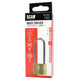 Scan Brass Padlock 40mm Long Shackle