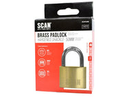 Scan Brass Padlock 50mm – – Now available at MTN Shop UK.