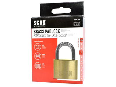 Scan Brass Padlock 50mm – – Now available at MTN Shop UK.