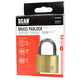 Scan Brass Padlock 50mm