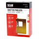 Scan Brass Shutter Padlock 60mm