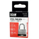 Scan Laminated Steel Padlock 30mm