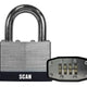 Scan Laminated Steel Combination Padlock 50mm
