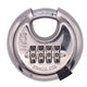 Scan Stainless Steel Disk Type Combination Padlock 70mm