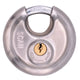 Scan Stainless Steel Disk Type Padlock 80mm