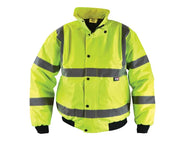 Scan Hi-Vis Yellow Bomber Jacket - XL (48in) – – Now available at MTN Shop UK.