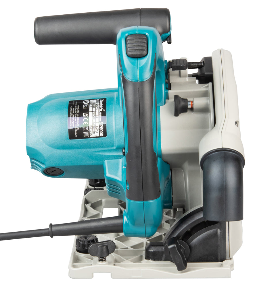 Makita - Makita SP6000J2 Plunge Saw - Corded electric circular saw with guide rail attachment. - imagen 3