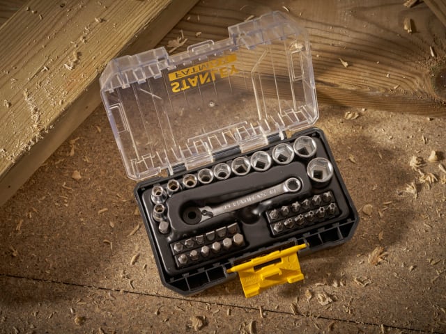 STANLEY® FatMax® PRO-STACK™ 1/4in Socket & Bit Set, 37 Piece – – Now available at MTN Shop UK. - imagen 2