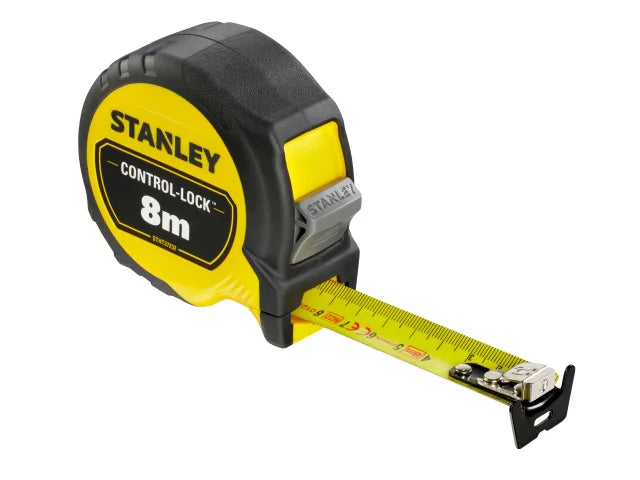 STANLEY® CONTROL-LOCK™ Pocket Tape 8m (Width 25mm) (Metric only) – – Now available at MTN Shop UK. - imagen 11