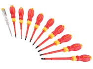 STANLEY® Hand Tools FatMax® VDE Insulated Screwdriver Set, 10 Piece