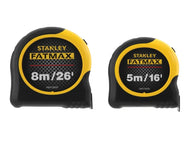 STANLEY® FatMax® Classic Tape Twin Pack 5m/16ft + 8m/26ft (Width 32mm) – – Now available at MTN Shop UK. - imagen 2