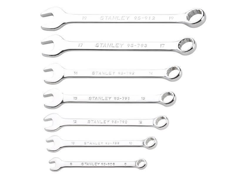 STANLEY® Hand Tools Combination Wrench Set, 7 Piece - imagen 2