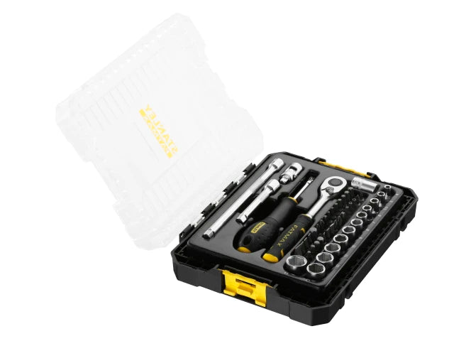 STANLEY® FATMAX® 1/4in M PRO-STACK™ Socket Set, 48 Piece – – Now available at MTN Shop UK. - imagen 3