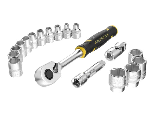 STANLEY® FATMAX® 3/8in M PRO-STACK™ Socket Set, 18 Piece – – Now available at MTN Shop UK.