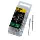 Stanley 1-PAA48 Aluminium Rivets Long 3 x 12mm Pack of 15